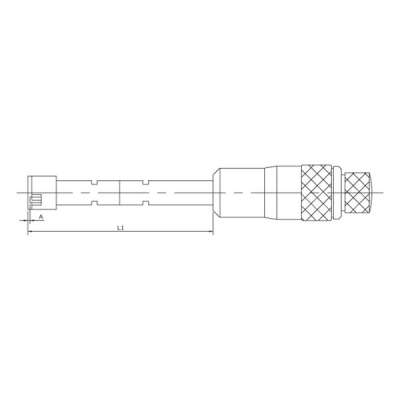 3 point internal micrometer | digital 12-16mm | IP65 | reading 0,001mm