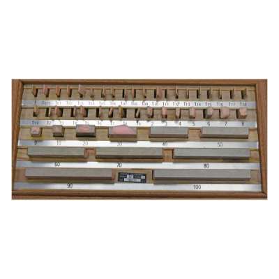 Rectangular gauge block set | 87 pieces Grade 2 | (ISO / DIN / JIS /GB)