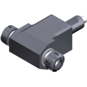 Радиальная сверлильно-фрезерная головка, с двойным шпинделем