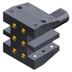 Державка токарного инструмента, двойная