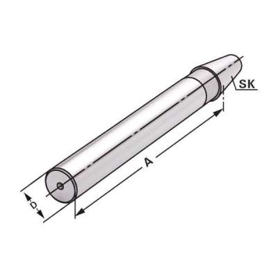 Контрольная оправка (хвостовик SK 50-50-300 по DIN 69871 A)