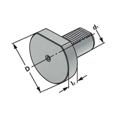 Стальная защитная заглушка Z2-30x20 по DIN 69880 (ISO 10889)