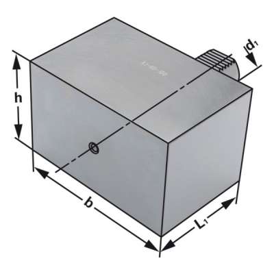 Заготовка прямоугольная, форма А1 40-151-96-100 по DIN 69880 (ISO 10889)
