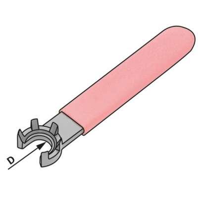 Ключ для мини-зажимных гаек типа ER-mini (ER1 | 1-10)