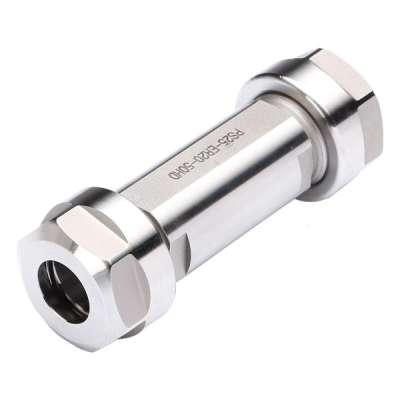 Двойной цанговый патрон с цилиндрическим хвостовиком с шестигранной гайкой под цангу типа ER по DIN 6499 (ISO 15488) ER20-1/13-98 | Ø = 25