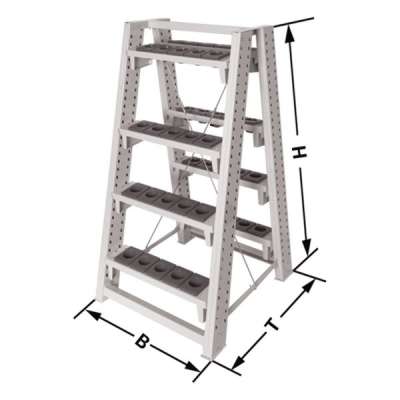 Стеллаж для хранения инструментов CNC ISO50, 40 гнезд