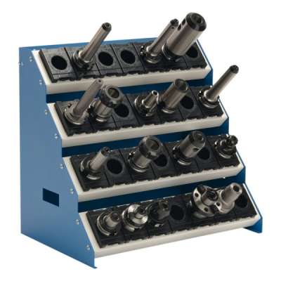 Стеллаж для державок CNC - 4 полки 575 x 375 x 525 - для E1, E2 и E3