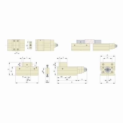 Прецизионные тиски AOM-200/HV с механическим усилителем