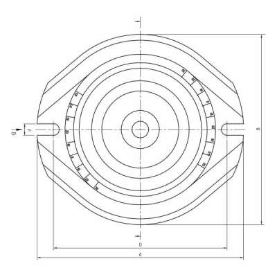 Поворотное основание для тисков HP-40