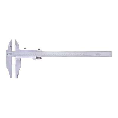 Vernier caliper heavy duty | 0-500mm analogue | with fine adjustment