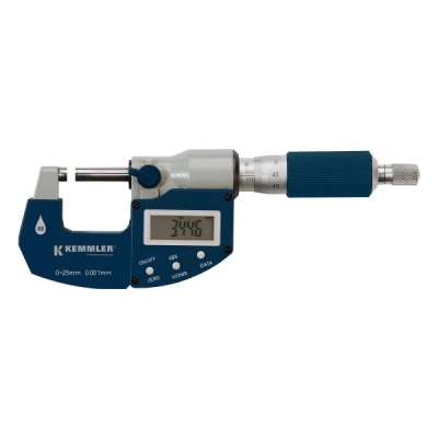 Micrometer | digital | 0 - 25 with data output | IP 65