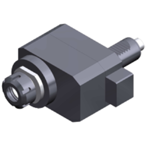 Аксиальная сверлильно-фрезерная головка, со смещением