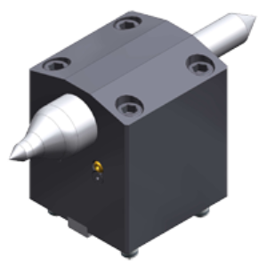 Держатель инструмента с вращающейся центрирующей точкой