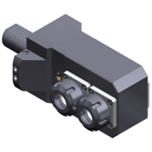 Двойная державка цанговых патронов